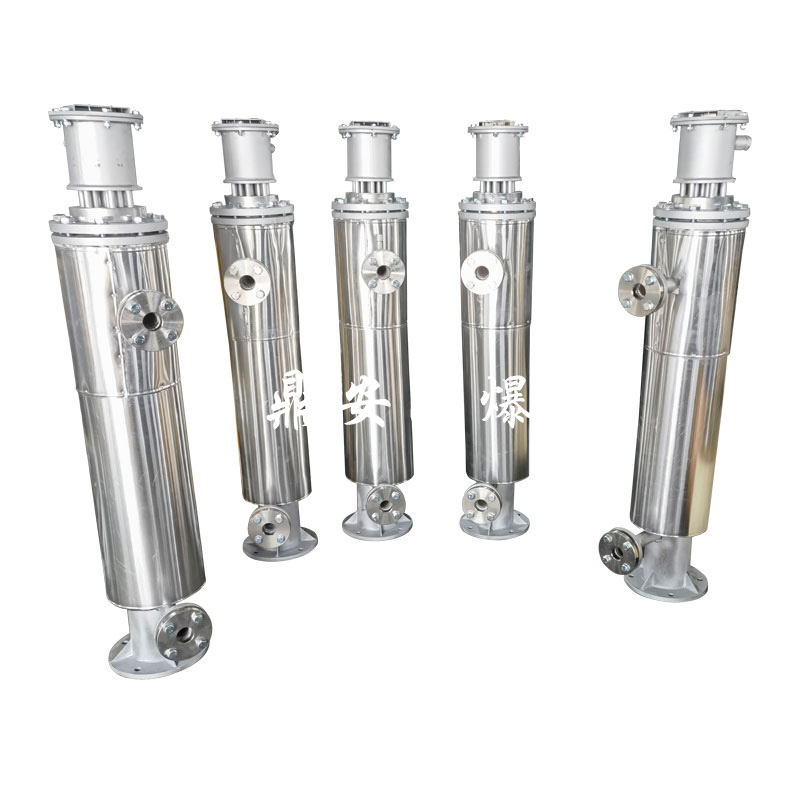 鼎安防爆 立式管道空氣加熱器 氮?dú)饧訜崞鲝S家